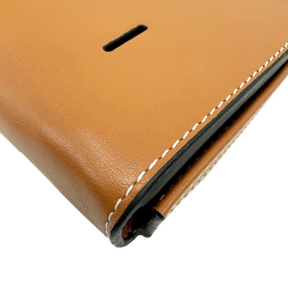 LOEWE Heel Bag A661V01X18 2530 Shoulder Calf Tan Brown Women's Men's - Picture 7 of 10